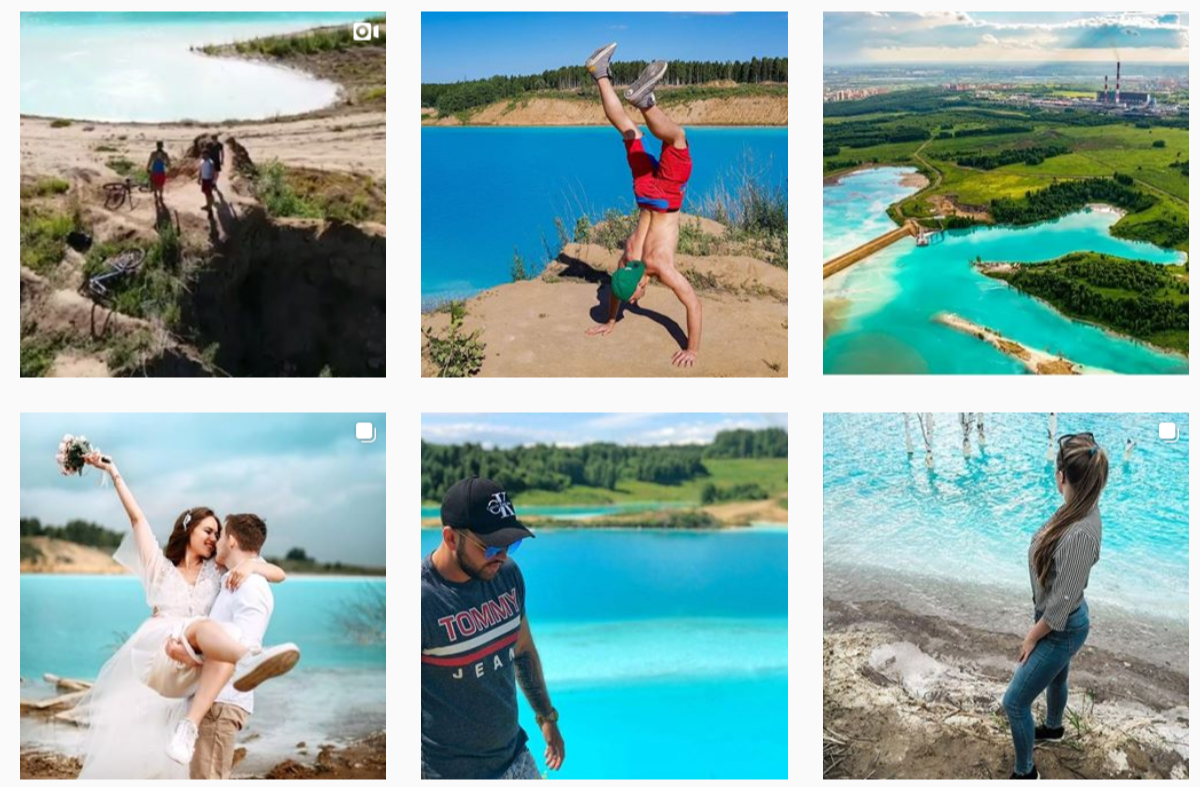 西伯利亞打卡聖地　電廠：是排放煤渣廢料的人工湖